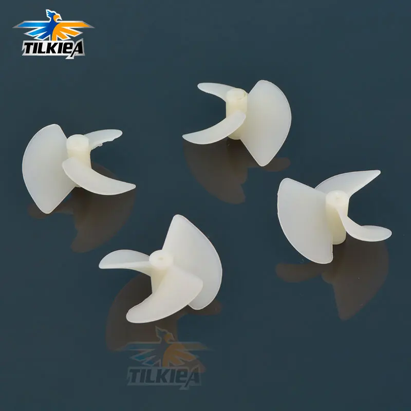 

2pairs Rc Boat DIY 2mm Propellers D36mm / D42mm 3 Blades CW / CCW Electric Nylon Prop / Screw For Rc Boats Models 2mm Shaft