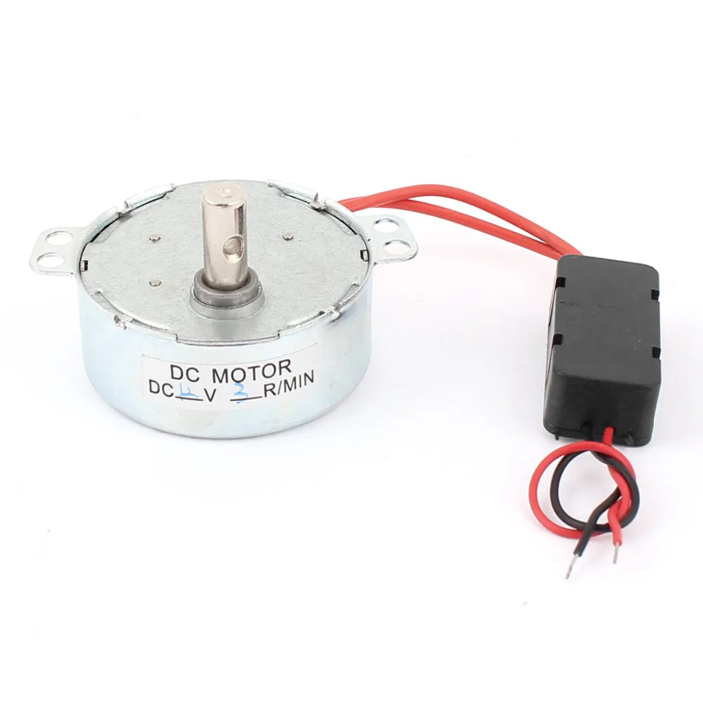 

UXCELL(R) High Quality 1PCS Fan Speed Reducer Micro Brushless CW/CCW Synchronous Motor DC 12V 3RPM