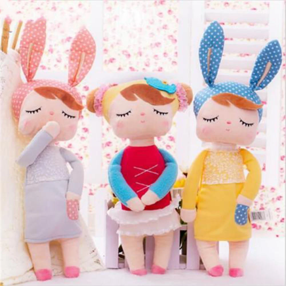 

Cute Doll Stuffed Toys Plush Animals Kids Toys for Girls Children Boys Kawaii Baby Plush Toys Cartoon Angela Rabbit Soft Toys