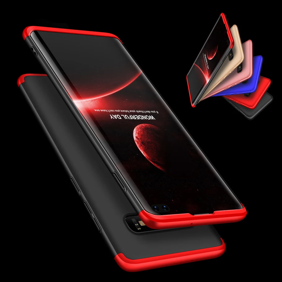 full protection case For Samsung Galaxy S10+ S10 Plus shockproof 3 in one luxury hard phone cover for Lite 5G |