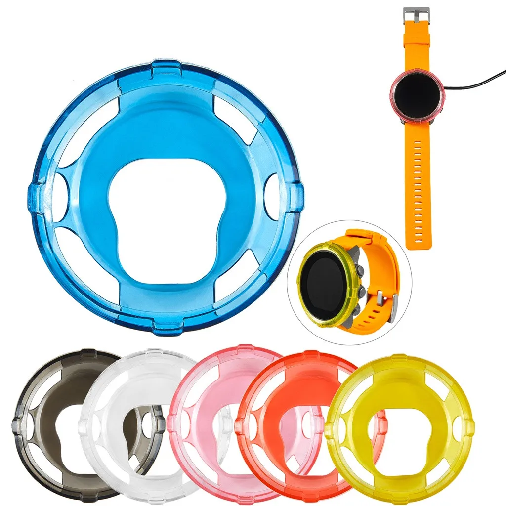 

Soft Ultra-Slim TPU Protect Case Cover For Suunto Spartan Sport Wrist Hr Baro Sport Strap watch Silicone wrist strap accessories