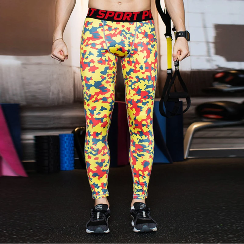 Спортивные 2017 колготки для бега мужские компрессионные колготы тренажерный зал