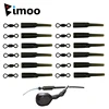 Bimoo 24PCS Carp Fishing Run Rig Rubber Sleeve + Swivels Lead Stopper Covert  Safe System Coarse Fishing Terminal Tackle ► Photo 1/6