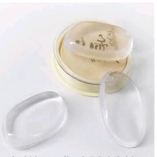 5 шт./лот, Прозрачный Пудинг, желе, мягкая силиконовая губка для Жидкая основа для макияжа, спонж, спонж, BB крем, инструмент для макияжа