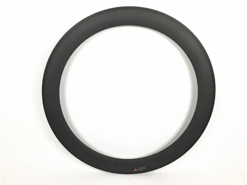 Flash Deal V shape 60mm tubular carbon fiber rims 440g each piece great balance and roundess 700C 1