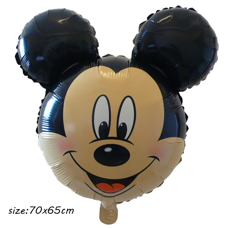 1 комплект головы Микки Минни Маус смешанные 18 дюймов Звездные воздушные фольгированные шары с днем рождения украшения Дети Гелиевый шар подарки на день рождения шары - Цвет: style 11