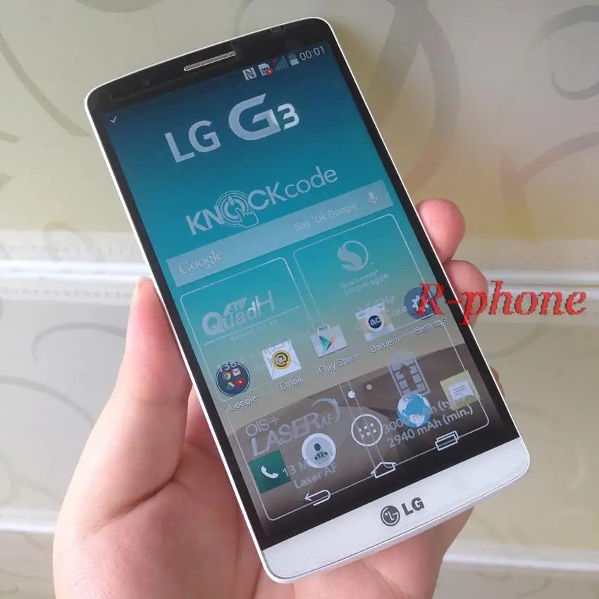 LG G3 F400 D855 мобильный телефон Android OS 4,4 13 МП 5," мобильные телефоны 4G селфи телефон Восстановленный