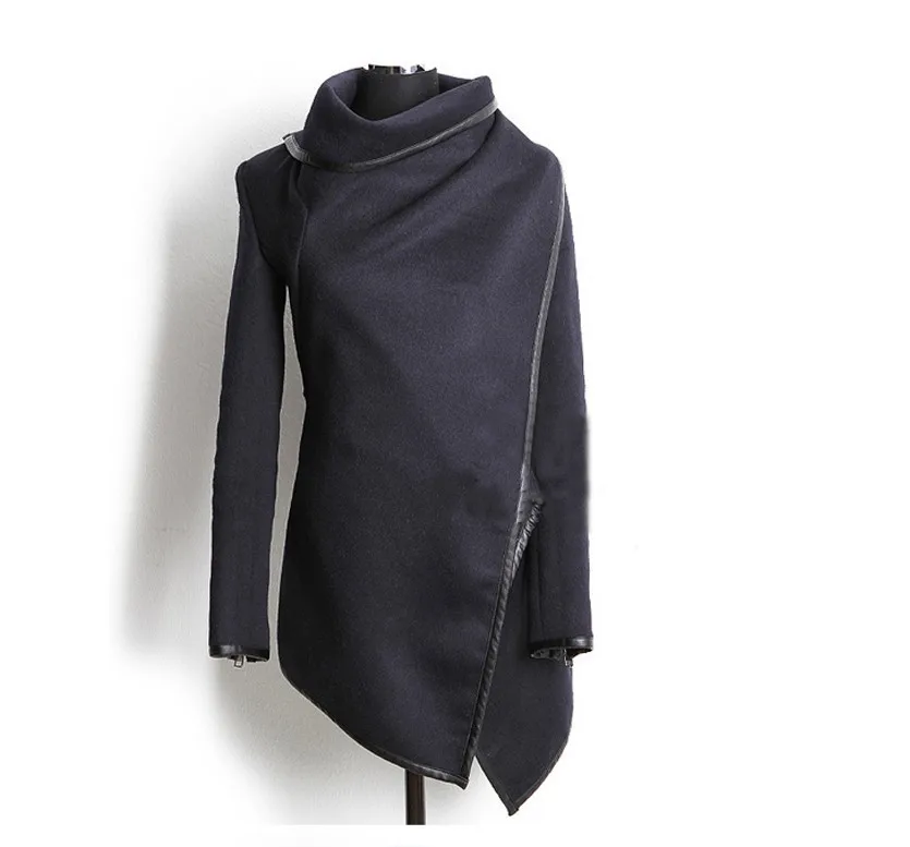 2016 Hot Sale Winter Long Colored Trench Coat Women Cashmere Overcoat Full Size Women Wool Coats