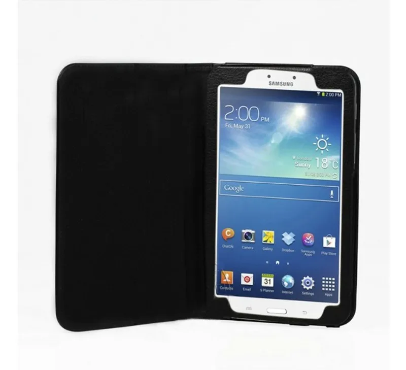 Новый 2-папка люкс Магнитный Folio Stand кожаный чехол защитный чехол для samsung Galaxy Tab 3 8,0 дюймов T310 T311 T315 8"