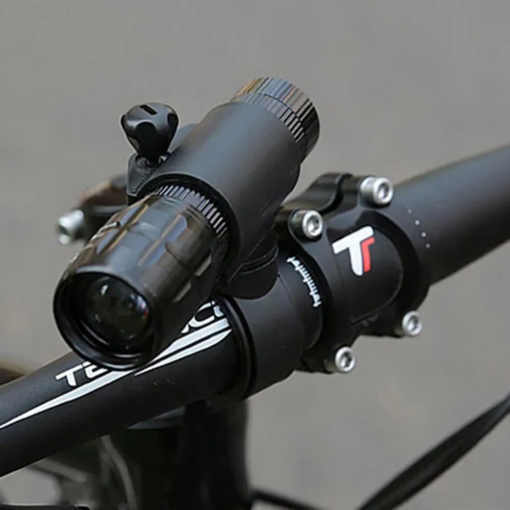 Bicycle Bike Head Bike Headlight Flashlight +360 Free Rotating Framein
