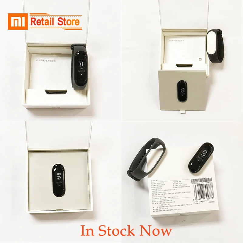 Глобальная версия xiaomi mi band 3 мгновенное сообщение водонепроницаемый OLED сенсорный