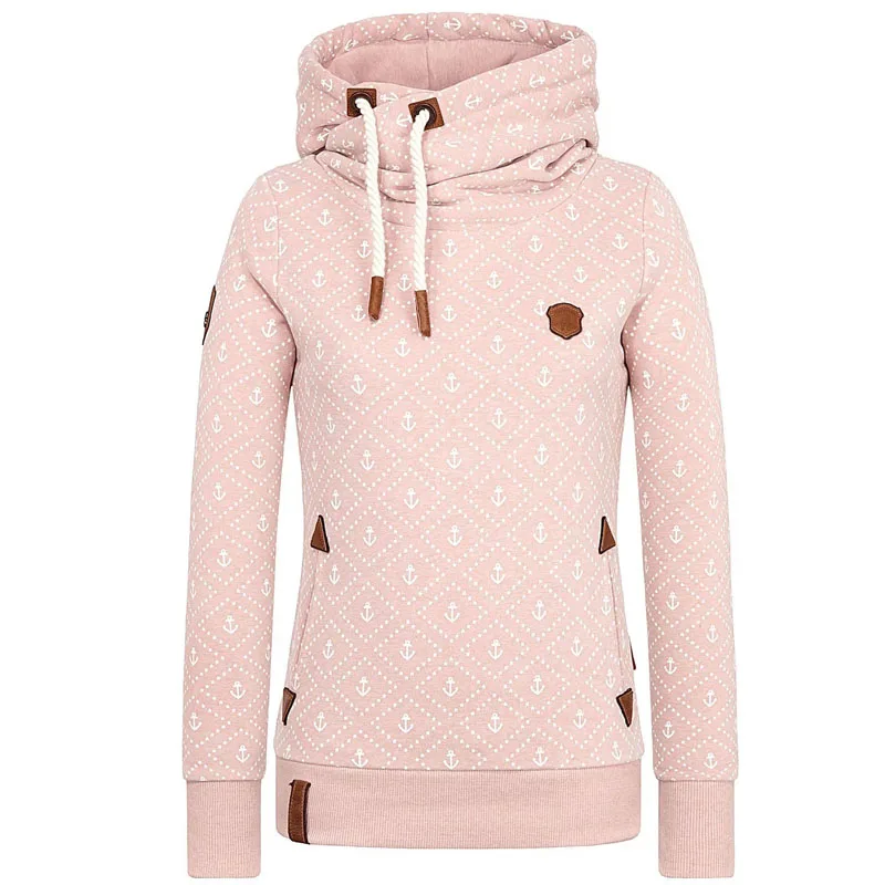 European Style Autumn Winter Women Hoodies Sweatshirts