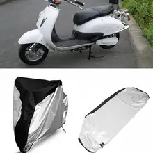 Vehemo Waterproof Motorcycle Cover S M L XL Motorbike Scooter Outdoor Rain Dust Protective Cover Case Universal