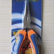 Профессиональные 1 шт Прямые плоскогубцы с канавкой для микро-колец/звеньев/бисера человеческих волос расширение крепления-красота салон использования