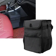 LEEPEE большая уплотнительная Водонепроницаемая Автомобильная Задняя сумка для хранения, автомобильная мусорная корзина, черная креативная складная коробка для хранения