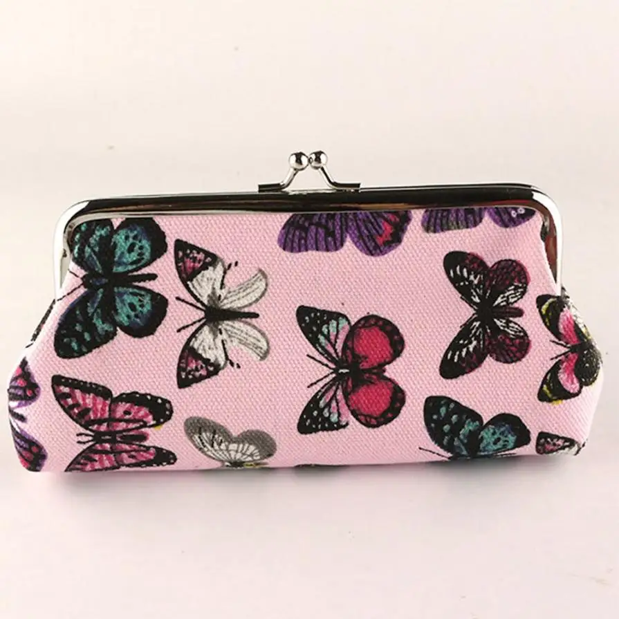 Buy Womens Butterfly Small Wallet Card Holder Coin
