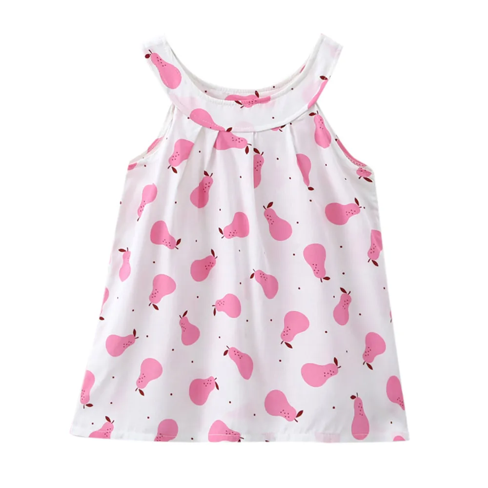 Summer Toddler Baby Kids Girls Dress Princess Party Floral Dress Cute Clothes