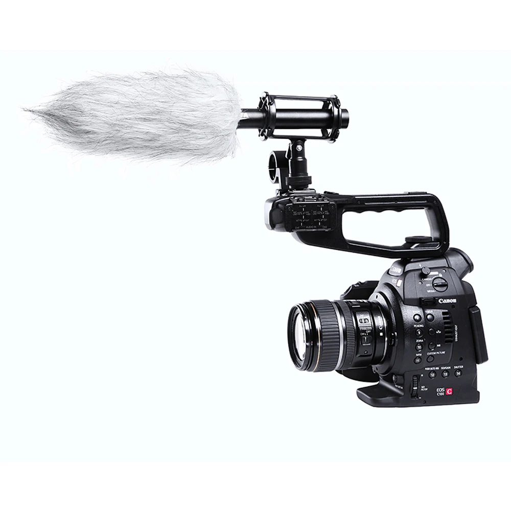 

BOYA BY PVM1000 BY-PVM1000 Condenser Shotgun Video/interview Microphone for Canon Nikon Sony DSLR Camera with Free Windshield