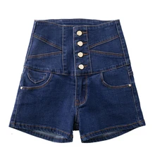 Deodar, женские джинсы с завышенной талией, короткие,, летние, Размер 5XL, женские, модные, обычные, джинсы, брюки, черные, женские, повседневные джинсы, Короткие