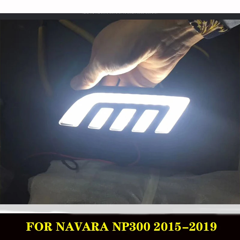 

DRL Daytime Running Lights For Nissan NAVARA NP300 D23 2015 2016 2017 2018 2019