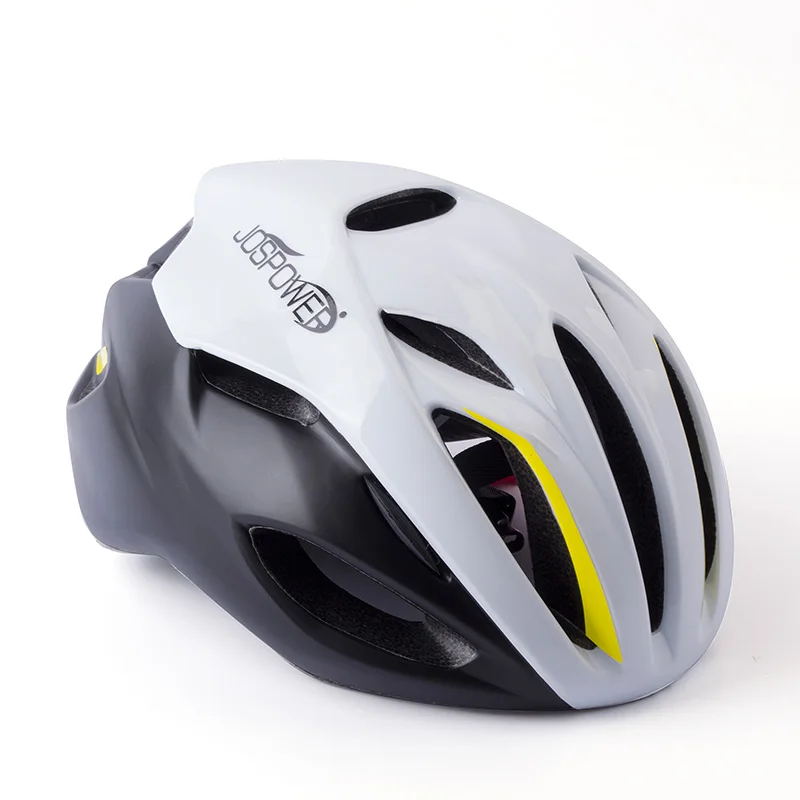 JOSPOWER Открытый Профессиональный велосипедный шлем дышащий Superlight велосипедные защитные шапки велосипедный шлем capacete ciclismo 54-62 см - Цвет: White