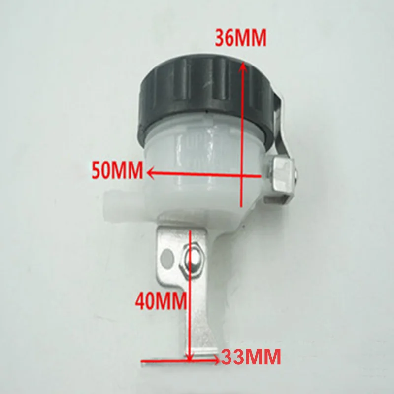Replace Motorcycle Foot Rear Brake Hydraulic Pump Oil Reservoir Cup Tank Bracket