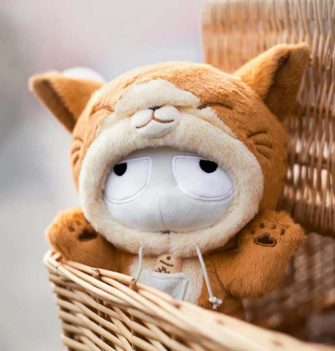 xiaomi mijia милый кот рисовый кролик милая кукла 25 см кукла Мягкий PP тампон Детский мультфильм игрушка подарок девочка умный дом