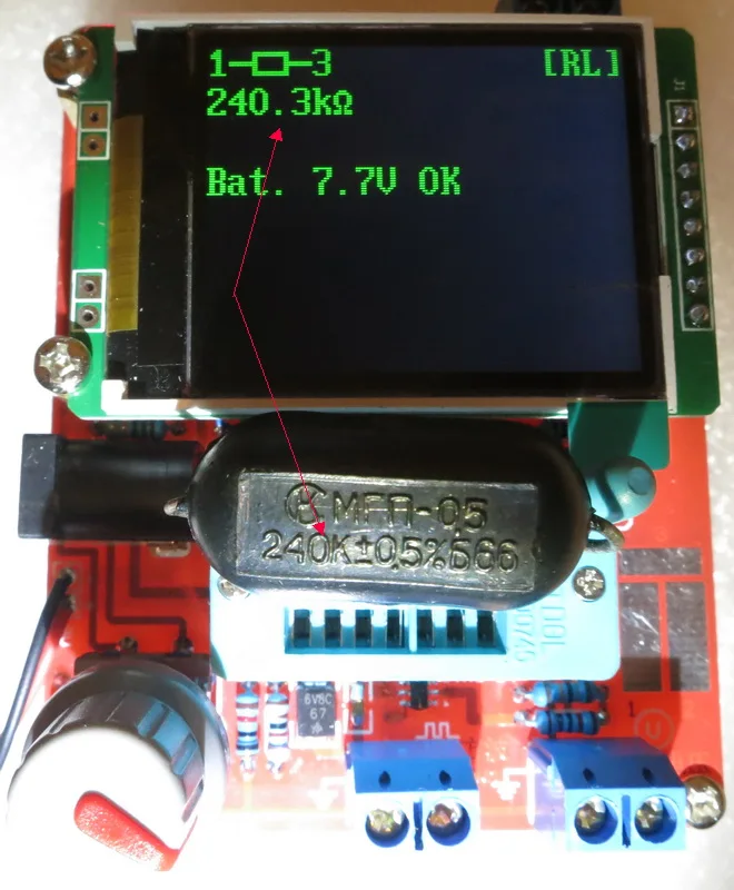 TFT ЖК-экран ATMEAG328P M328 Транзистор тестер LCR диод емкость ESR метр ШИМ генератор сигналов квадратной волны