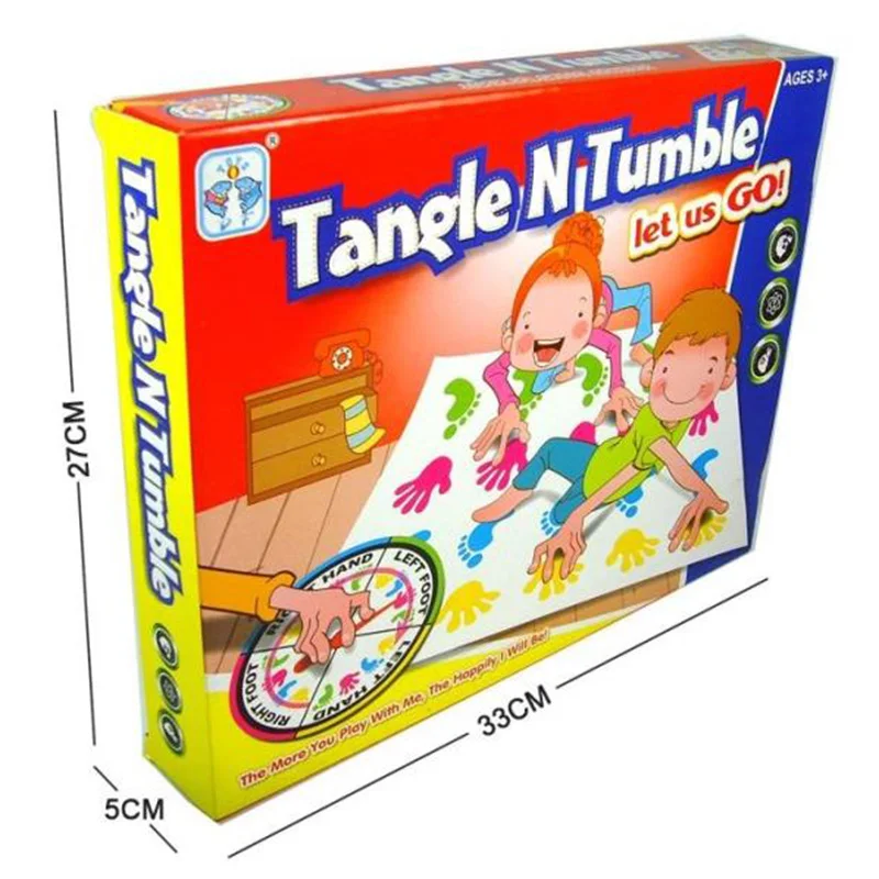 Twister Board Game Children With Parents For Party/Family Puzzle Game Send English Instructions