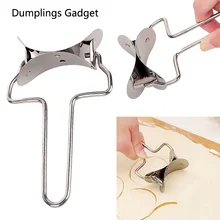 Круг пельменей обертка резак делая машину из нержавеющей стали тесто пресс пельмень производитель плесень пирог ravoli приготовления кондитерских инструментов