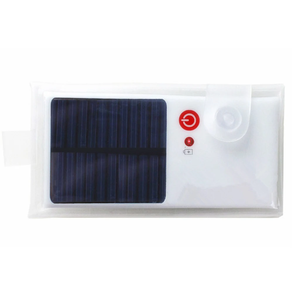 

Camping Sunlight PVC Bag Folding Light Led IP65 Waterproof Emergency Solar Inflatable Portable