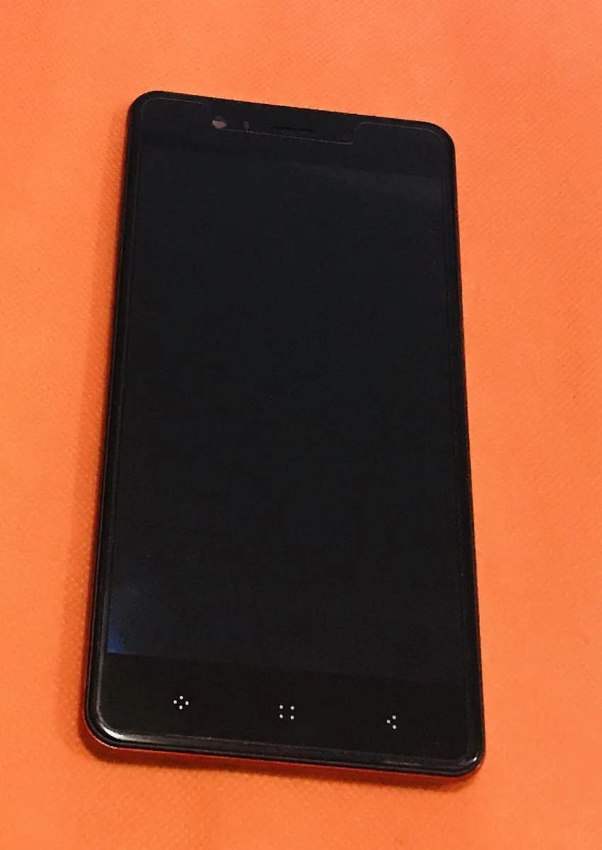 

Used Original LCD Display +Digitizer Touch Screen+ Frame for Elephone P8 3D MT6750T Octa Core Free Shipping