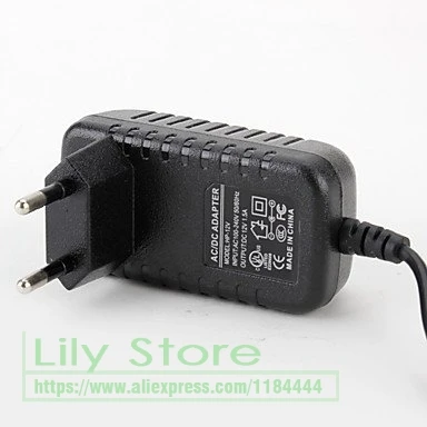 

12V 1.5A 2A Tablet Charger for Acer Iconia Tab W3 810 Switch 10 A100 A200 A210 A211 A500 for lenovo Miix 10 Miix2 10 EU plug