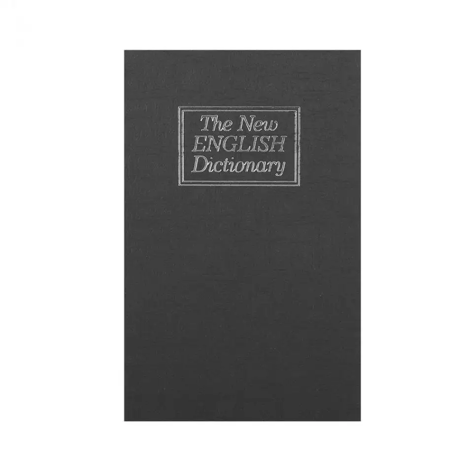 Пароль Книга Копилка Творческий английский словарь деньги контейнер для хранения ювелирных изделий коробка с паролем ключи замка Сейф