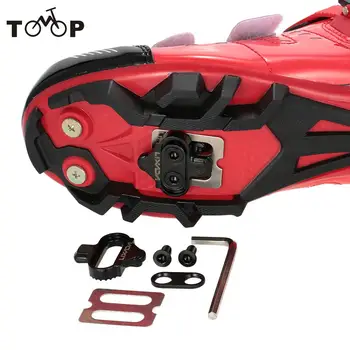 

Lixada Bicycle Mountain Cleat Biking MTB Cleat Set Clips Kit W/Hardware Nuts Clip-in Cleats for SPD Pedals