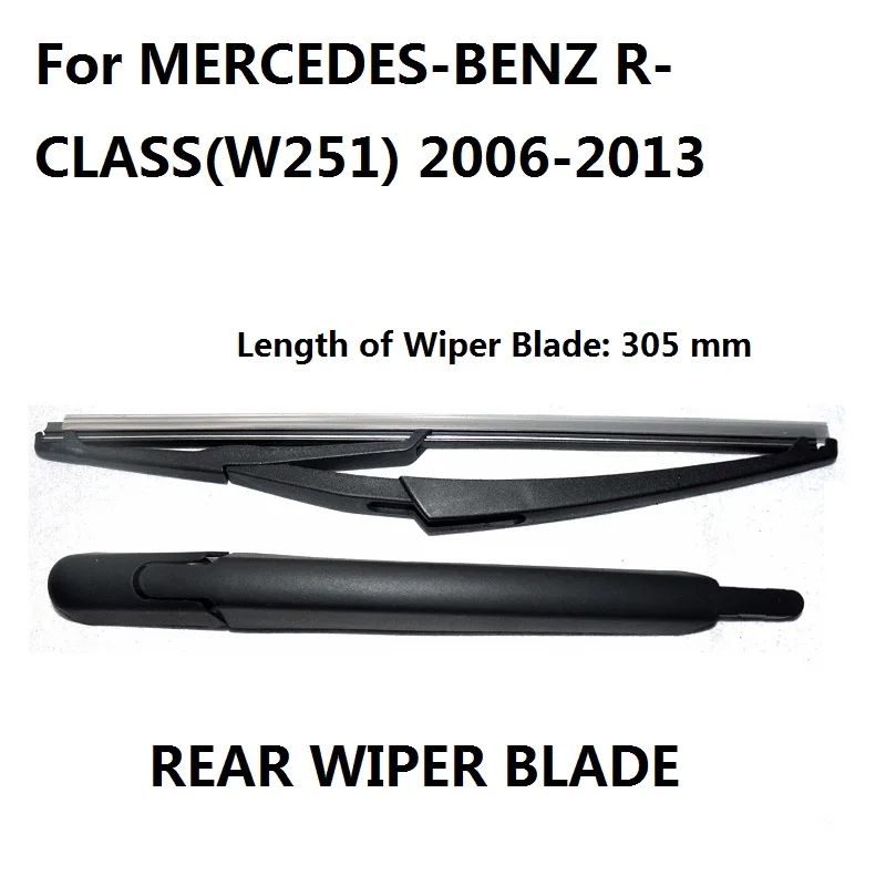 Parabrezza Auto Accessori Auto Per Mercedes-Benz Per R-Class (W251) 2006-2013 Parabrezza Posteriore Wiper Arm & Blade Set Nuovo