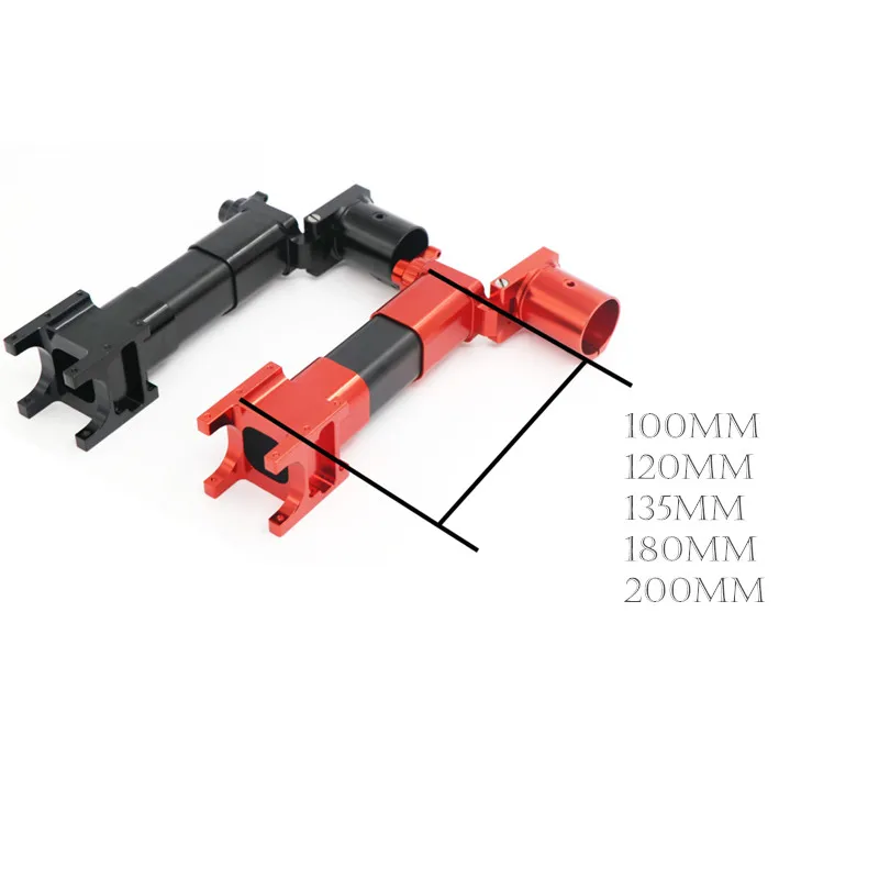 Agriculture drone Horizontal folding Connector CNC aluminum part kit fold Sideway for 30mm diameter arm