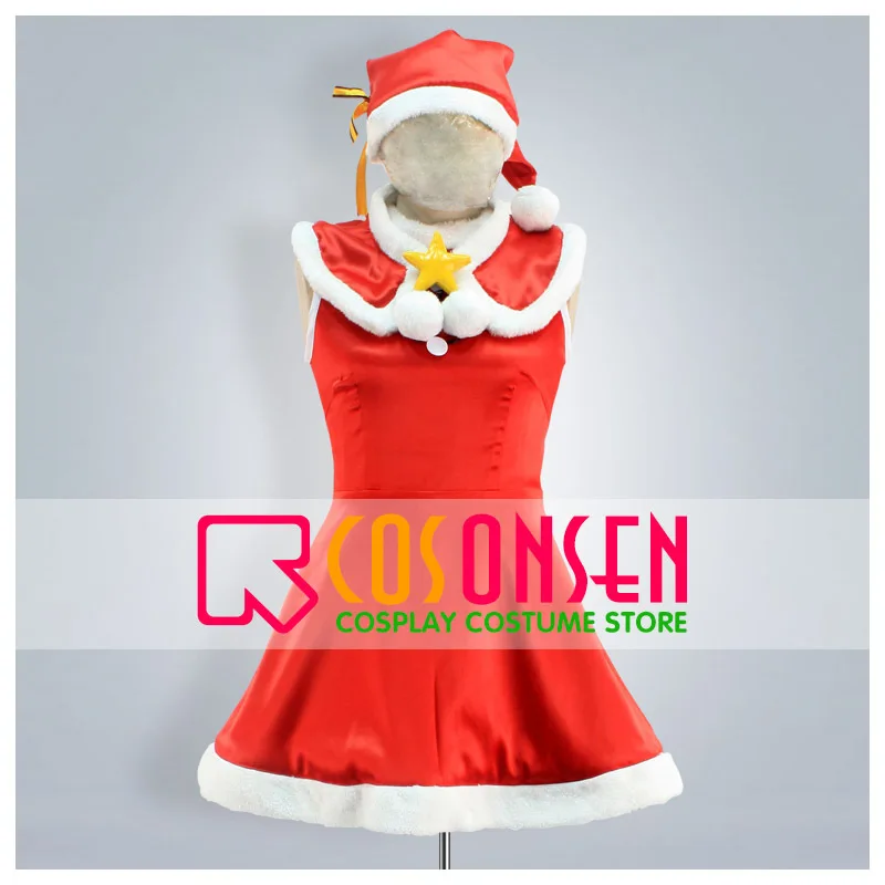 

COSPLAYONSEN Vocaloid Project DIVA Arcade Christmas Module Kagamine Rin Cosplay Costume