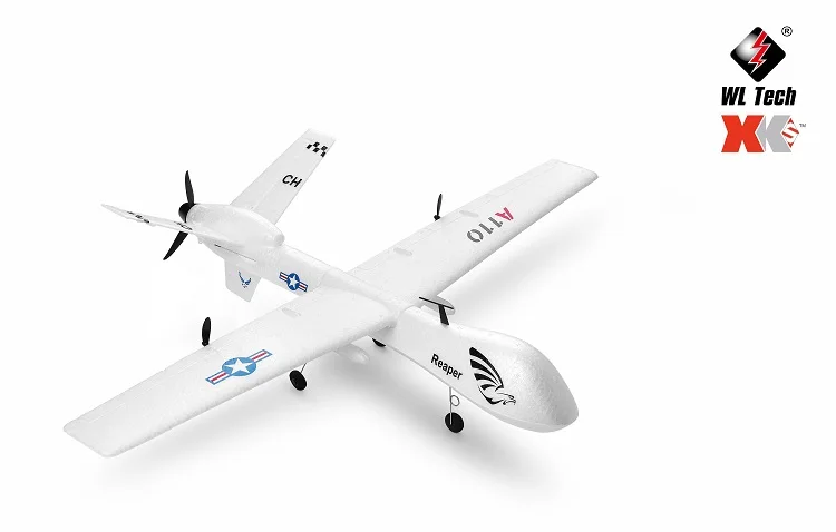

XK A110 Predator MQ-9 EPP Built-in Gyro 3CH DIY Glider RC Airplane RTF 2.4G