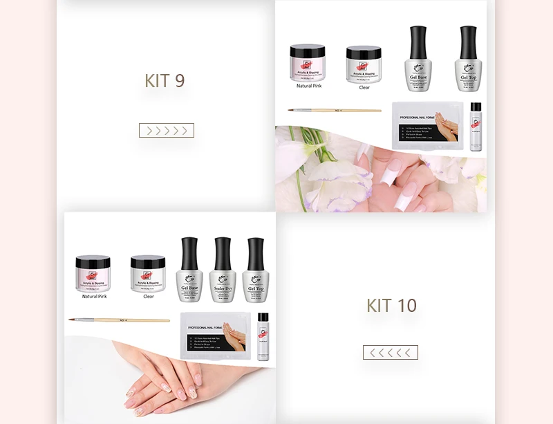 Arte do Unha 4 em 1 Mergulho em pó + 14ml Master Acrílico Mergulho Gel Francês Poeira Escova Bandeja Estender Modelo Arquivo Manicure Ferramenta tp Kit & 10 Cheap Brilho p unha