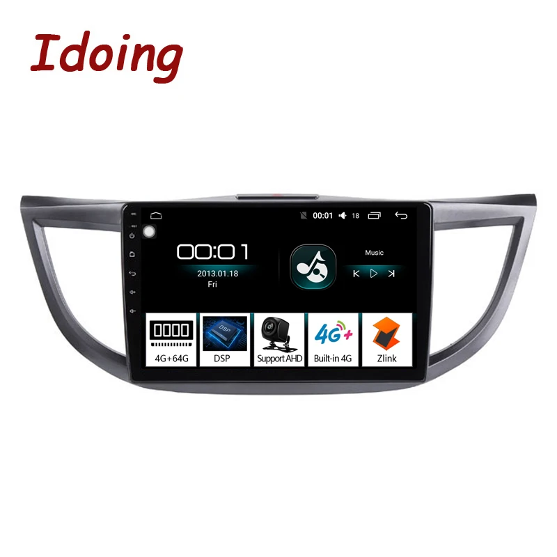 Clearance Idoing 10.2"4G+64G 8 Core Car Android 8.1 Radio Multimedia Player For Honda CRV CR-V 2012-2016 GPS Navigation Glonass 2.5D IPS 0 Clearance Idoing 10.2"4G+64G 8 Core Car Android 8.1 Radio Multimedia Player For Honda CRV CR-V 2012-2016 GPS Navigation Glonass 2.5D IPS 0
