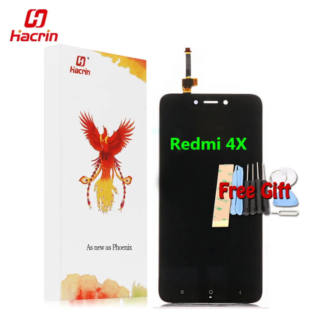 For Xiaomi Redmi 4X LCD Display Touch Screen Test Good Digitizer Assembly Replacement For Xiaomi Redmi