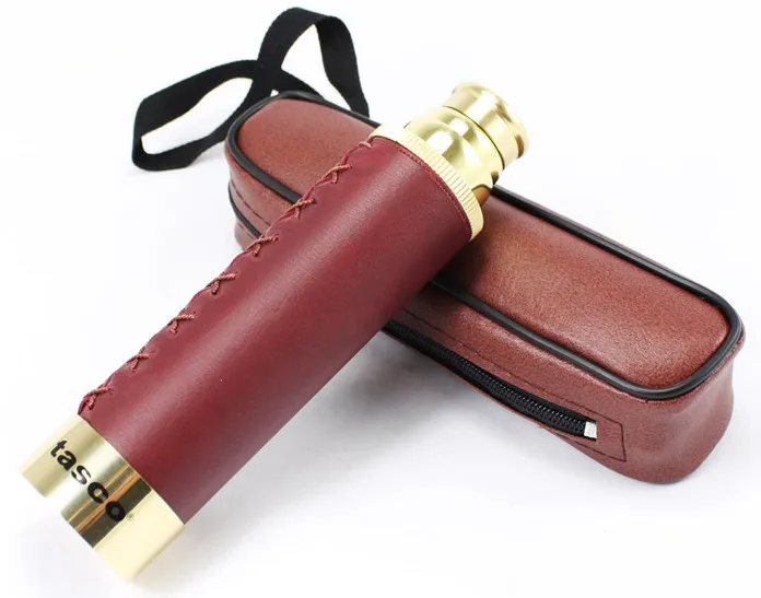 Mini 25 x 30mm Scope Monocular Telescope Pocket TASCO Small Telescoping