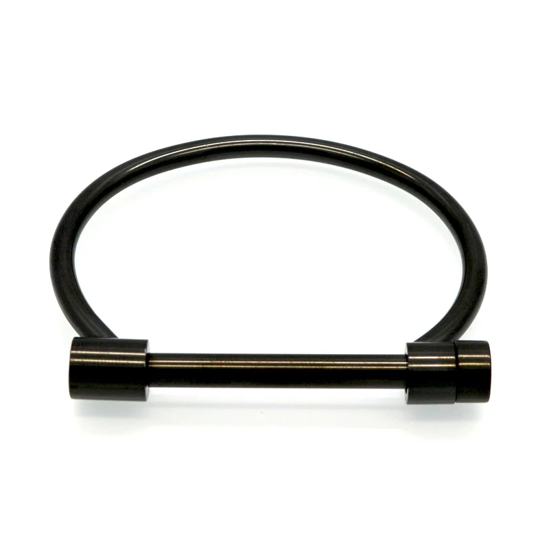 Fashion Luxury Famous Brand Jewelry Love Screw Cuff Bracelet For Women Gold Color Stainless Steel Bracelets & Bangles Wholesale 4