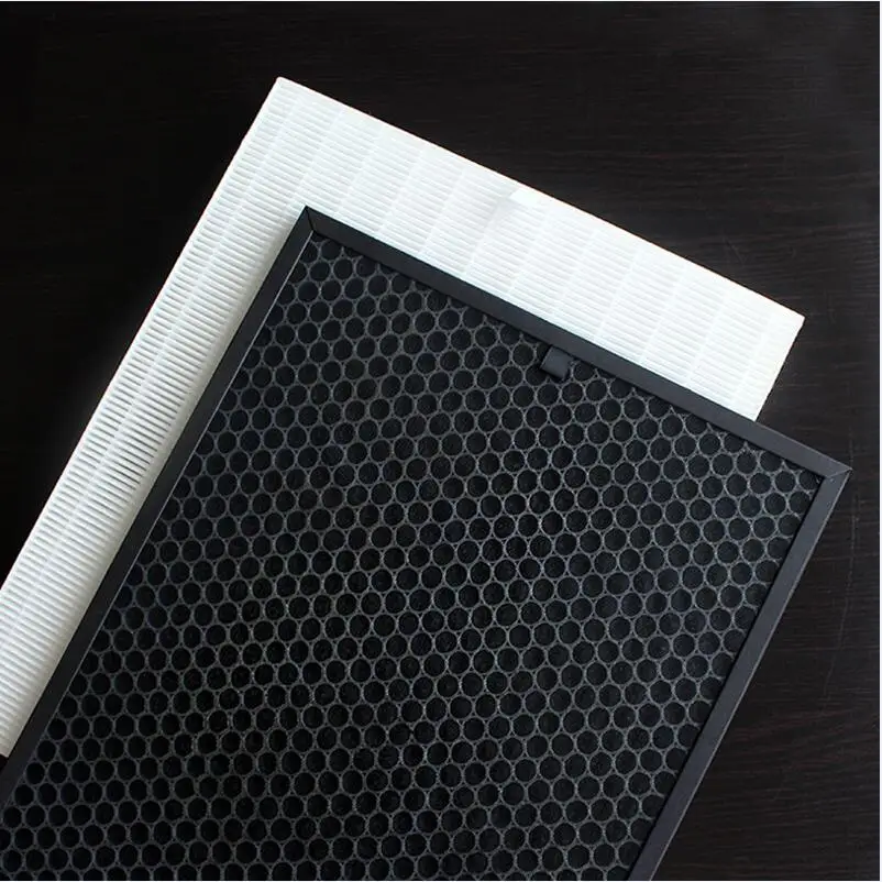 Fu-888sv hepa и активизированный угольный фильтр для Sharp fu-p60s fu-888sv fu-4031nas fu-p40s Запчасти для воздухоочистителя 39*31*3.5 см + 39*31*1 см