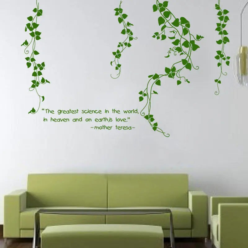 Vine Grass Wall Stickers Vinyl Art Decals