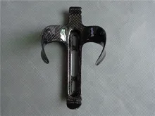 Caliente venta del precio de fábrica Super Light jaula 18 g, Carbon Bottle Cage bicicletas botella titular mate sostenedor de botella de carbono por carretera de ciclismo