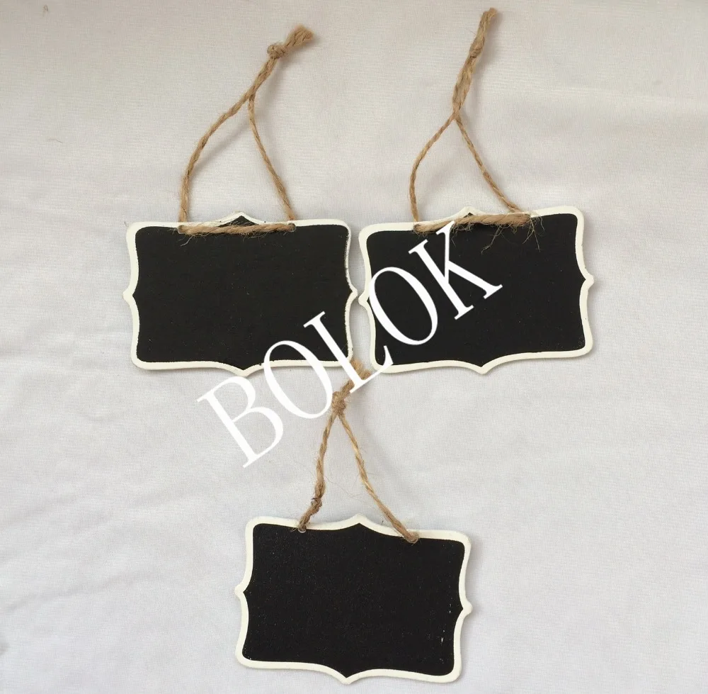 

100PCS/Lot mini chalkboard with peg, heart, cloud, house shapes, 5 kind choose, wooden blackboard, DIY blackboard