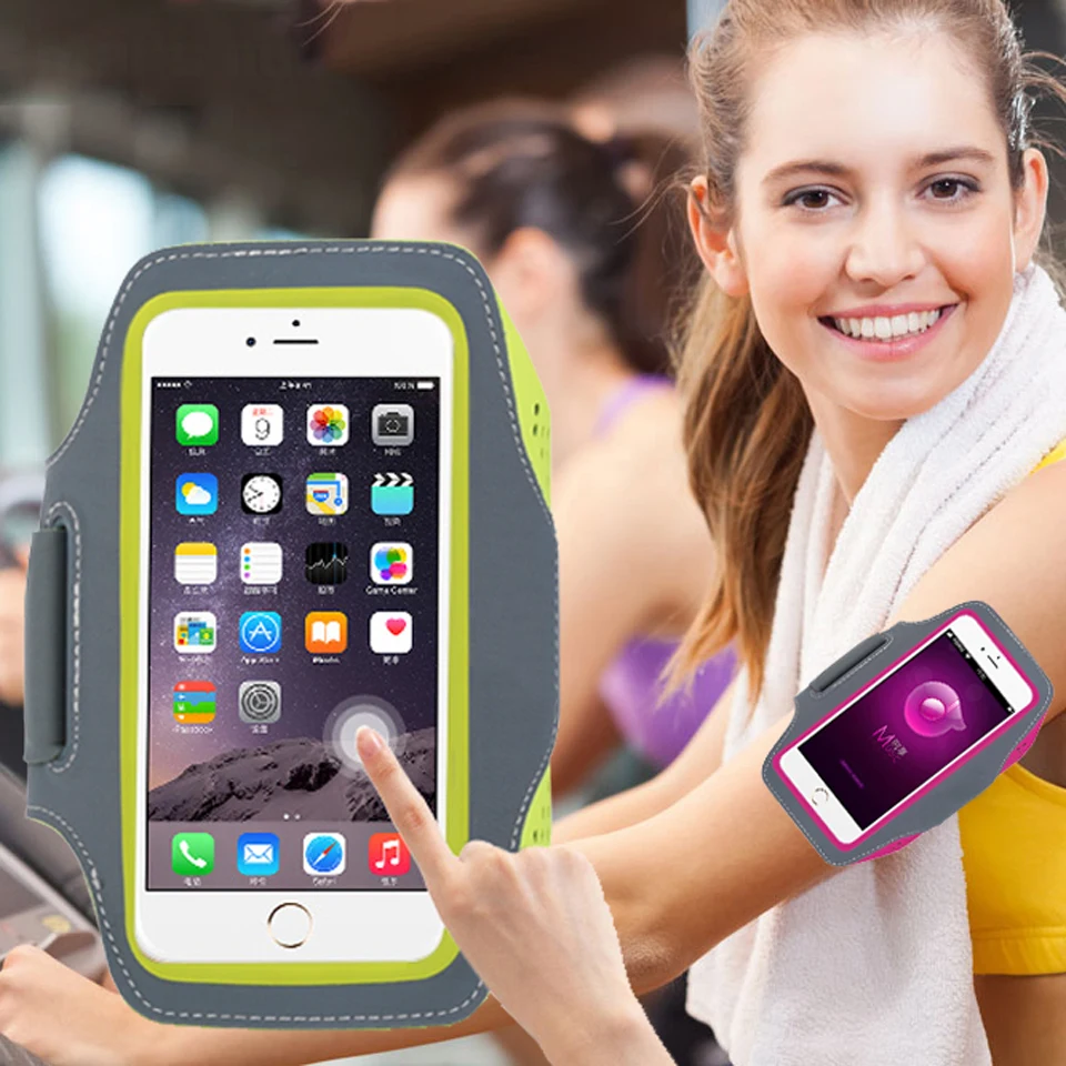5 2 &quotспортивная водонепроницаемая повязка для бега iphone 7 6s 8 XiaoMi RedMi 3s 4A 4X Samsung S7 S6 S5