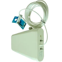 Outdoor Antenna 800-2500mhz frequency 3G GSM Outside Directional LPDA Antenna for Signal Booster Repeater with 5m Cable